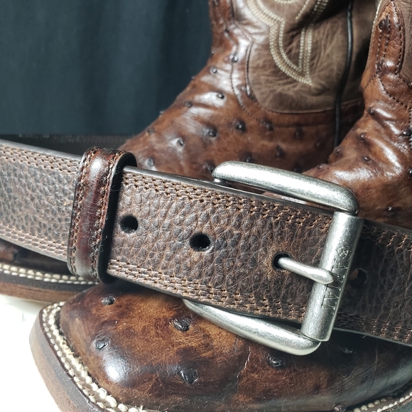 Ariat Other - Ariat 'Rowdy' Triple Stitch Western Belt style A10004630-48 - Men's size 48